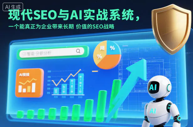 现代SEO与AI实战系统，一个能真正为企业带来长期价值的SEO战略(英语+中文字幕)