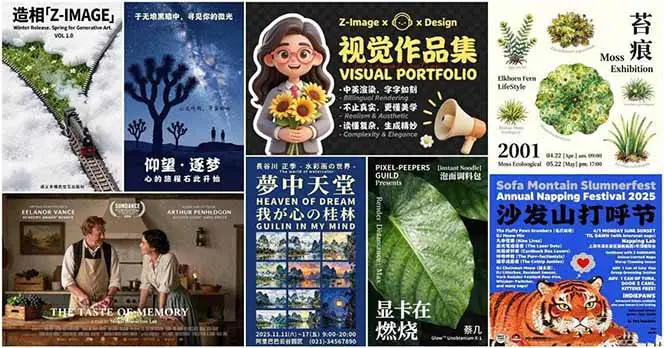 Z-Image – 逼真照片级文生图神器 WebUI+ComfyUI工作流 一键整合包-3 Z-Image – 逼真照片级文生图神器 WebUI+ComfyUI工作流 一键整合包