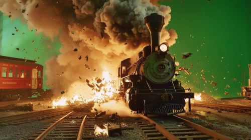 AI视觉特效(AI VFX)实战课：用人工智能快速生成逼真火焰、烟雾与角色特效