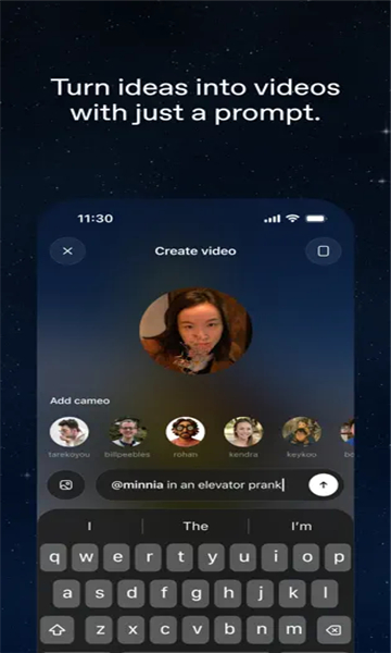 安卓手机openai Sora2下载安装-最新中文版v1.2026.007