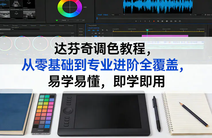 达芬奇调色教程,从零基础到专业进阶全覆盖,易学易懂,即学即用-1 达芬奇调色教程,从零基础到专业进阶全覆盖,易学易懂,即学即用