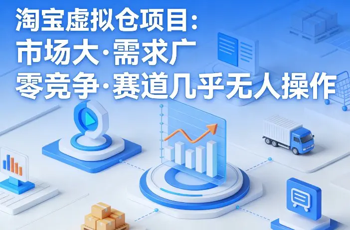 淘宝虚拟仓项目,市场大,需求广,零竞争,赛道几乎没人操作(更新0410)-1 淘宝虚拟仓项目,市场大,需求广,零竞争,赛道几乎没人操作(更新0410)