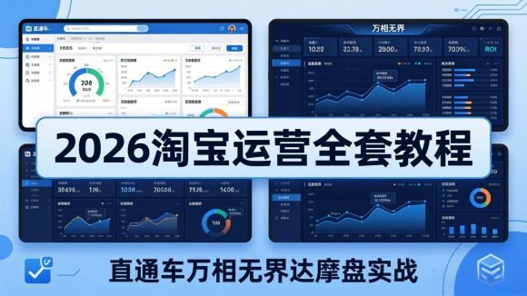 2026淘宝运营全套教程(更新5月8日)