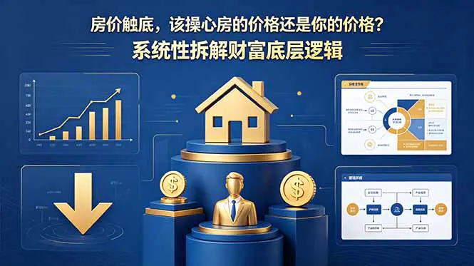 付费文章:房价触底,该操心房的价格还是你的价格?系统性拆解财富底层逻辑-1 付费文章:房价触底,该操心房的价格还是你的价格?系统性拆解财富底层逻辑