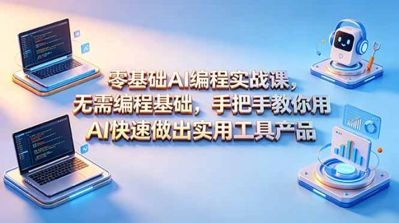 零基础AI编程实战课-更新,无需编程基础,手把手教你用AI快速做出实用工具产品-1 零基础AI编程实战课-更新,无需编程基础,手把手教你用AI快速做出实用工具产品