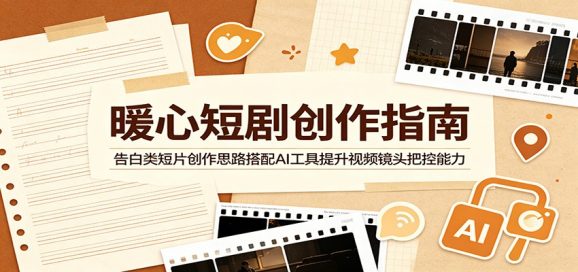 暖心短剧创作指南:告白类短片创作思路搭配AI工具提升视频镜头把控能力-1 暖心短剧创作指南:告白类短片创作思路搭配AI工具提升视频镜头把控能力