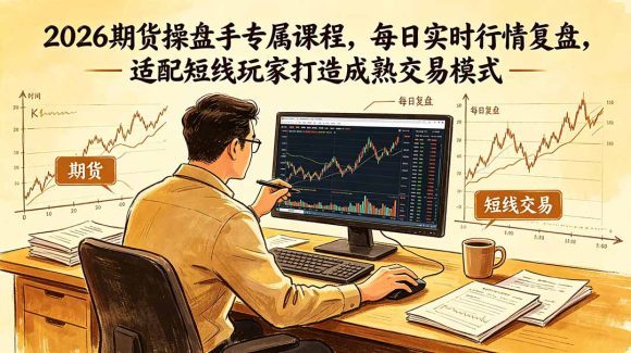 2026期货操盘手专属课程-更新6月,每日实时行情复盘,适配短线玩家打造成熟交易模式-1 2026期货操盘手专属课程-更新6月,每日实时行情复盘,适配短线玩家打造成熟交易模式