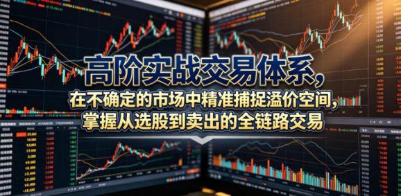 高阶实战交易体系,在不确定的市场中精准捕捉溢价空间,掌握从选股到卖出的全链路交易心法(更新6月)-1 高阶实战交易体系,在不确定的市场中精准捕捉溢价空间,掌握从选股到卖出的全链路交易心法(更新6月)