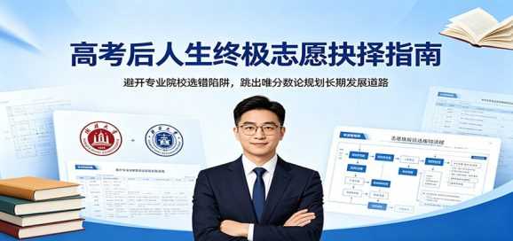 高考后人生终极志愿抉择指南:避开专业院校选错陷阱,跳出唯分数论规划长期发展道路-1 高考后人生终极志愿抉择指南:避开专业院校选错陷阱,跳出唯分数论规划长期发展道路