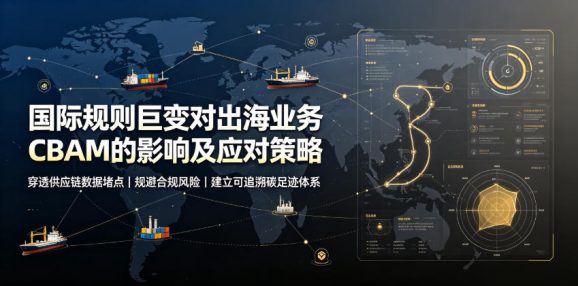 国际规则巨变对出海业务CBAM的影响及应对策略,帮助企业穿透供应链数据堵点,规避合规风险-1 国际规则巨变对出海业务CBAM的影响及应对策略,帮助企业穿透供应链数据堵点,规避合规风险