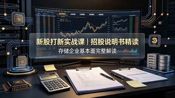 付费文章:新股打新实战课|招股说明书精读,存储企业基本面完整解读-1 付费文章:新股打新实战课|招股说明书精读,存储企业基本面完整解读
