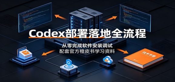 Codex部署落地全流程:从零完成软件安装调试,配套官方橙皮书学习资料-1 Codex部署落地全流程:从零完成软件安装调试,配套官方橙皮书学习资料