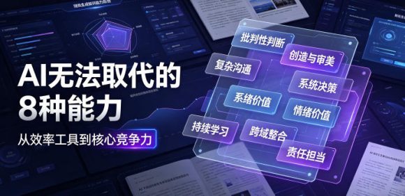 付费文章:AI无法取代的8种能力-1 付费文章:AI无法取代的8种能力