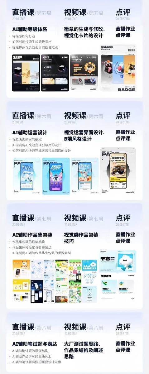 AI+UI系统实战课:十周完整教学|图标IP运营视觉|笔试作品集交互动效全套落地教程-4 AI+UI系统实战课:十周完整教学|图标IP运营视觉|笔试作品集交互动效全套落地教程