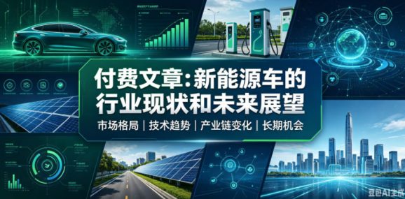 付费文章:新能原车的行业现状和未来展望-1 付费文章:新能原车的行业现状和未来展望
