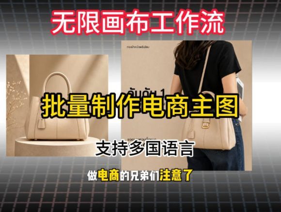 批量复刻电商爆款主图工作流搭建教学,批量下载,支持多国语言,不管是国内电商还是跨境店群都能用-1 批量复刻电商爆款主图工作流搭建教学,批量下载,支持多国语言,不管是国内电商还是跨境店群都能用