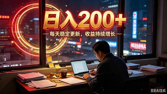 番茄达人变现新玩法，全自动运行 每日300+