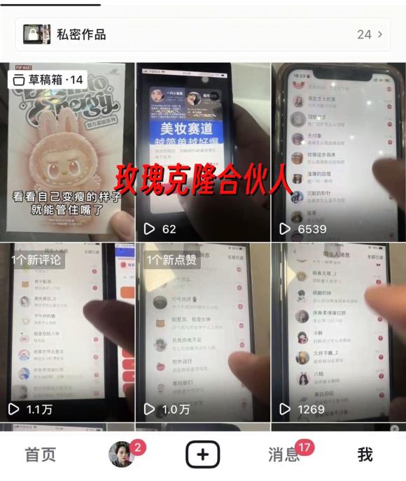 玫瑰克隆，一键爆款ai工具，自媒体的必备神器，50多个功能，详细的教程