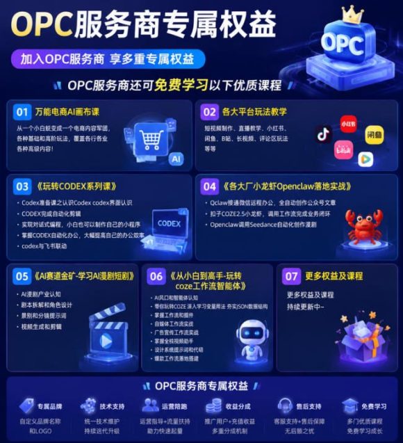 【首发】OPC一人公司项目,单日500+,手机电脑不限制,打造属于自己的品牌画布AI产品,收费陪跑【揭秘】-5 【首发】OPC一人公司项目,单日500+,手机电脑不限制,打造属于自己的品牌画布AI产品,收费陪跑【揭秘】