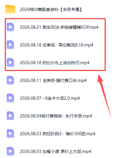 拼多多实战特训营(更新26年0822)-2 拼多多实战特训营(更新26年0822)