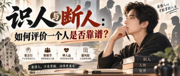付费文章:识人与断人:如何评价一个人是否靠谱?-1 付费文章:识人与断人:如何评价一个人是否靠谱?