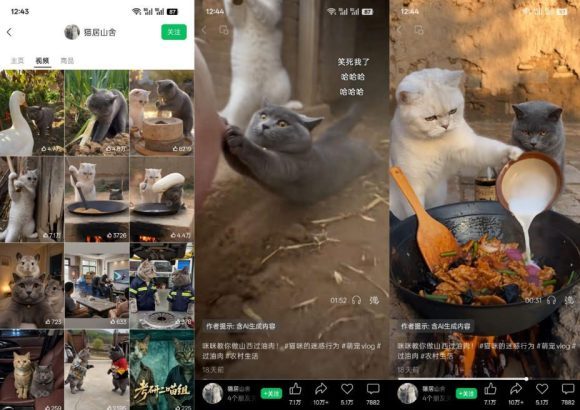 猫咪慢生活短视频教学,AI搞笑萌宠赛道,视频号分成+精选独家+伙伴计划+商单收徒等多种变现方式-2 猫咪慢生活短视频教学,AI搞笑萌宠赛道,视频号分成+精选独家+伙伴计划+商单收徒等多种变现方式