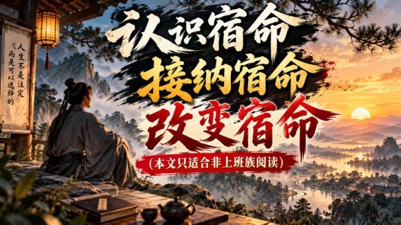 某公众号付费文章:认识宿命,接纳宿命,改变宿命(本文只适合非上班族阅读)-1 某公众号付费文章:认识宿命,接纳宿命,改变宿命(本文只适合非上班族阅读)