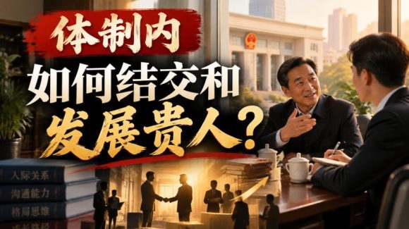 某公众号付费文章:体制内,如何结交和发展贵人?-1 某公众号付费文章:体制内,如何结交和发展贵人?