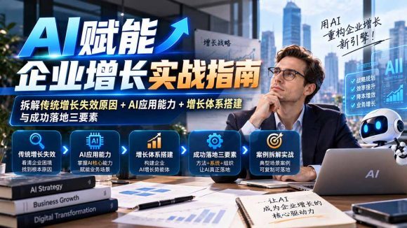 【无水印】AI赋能企业增长实战指南:拆解传统增长失效原因+AI应用能力+增长体系搭建与成功落地三要素-1 【无水印】AI赋能企业增长实战指南:拆解传统增长失效原因+AI应用能力+增长体系搭建与成功落地三要素