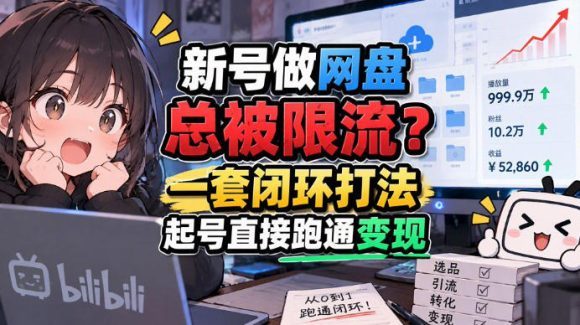 网盘拉新SOP:小白前期宝典,每一步都有明确动作,几千测试出来的打法,全程不限流-1 网盘拉新SOP:小白前期宝典,每一步都有明确动作,几千测试出来的打法,全程不限流