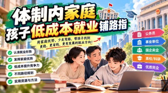 某公众号付费文章:体制内家庭,孩子低成本就业铺路指-1 某公众号付费文章:体制内家庭,孩子低成本就业铺路指