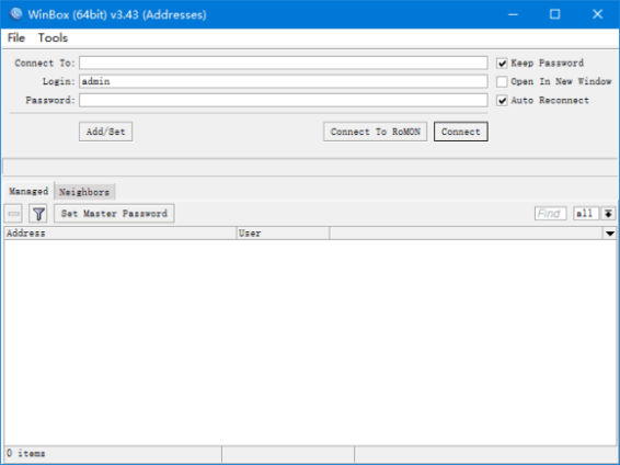 winbox官网最新版下载-远程配置管理ROS软路由工具绿色版