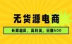 无货源电商，长期稳定可做，利润高，需求大，日赚500