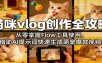 猫咪vlog创作全攻略：从零掌握Flow工具使用，借助AI提示词快速生成萌宠爆款视频