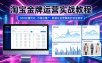 2026 淘宝金牌运营实战教程，SEO权重优化万相台推广，数据化运营爆款打造全教学