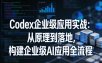 Codex企业级应用实战：从原理到落地，构建企业级AI应用全流程(更新)