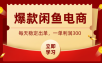 爆款闲鱼电商，卖法简单粗暴，长期稳定可做，一单利润300