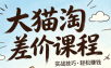 大猫淘差价课程(更新8月)