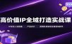 高价值IP全域打造实战课：IP定位人设搭建，产品设计，剪辑私域变现全套落地教学